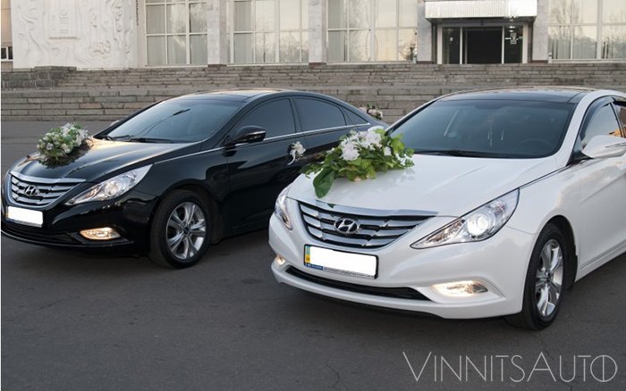 Аренда Hyundai Sonata на свадьбу Винница
